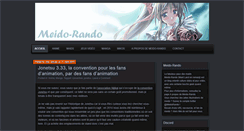 Desktop Screenshot of meido-rando.net